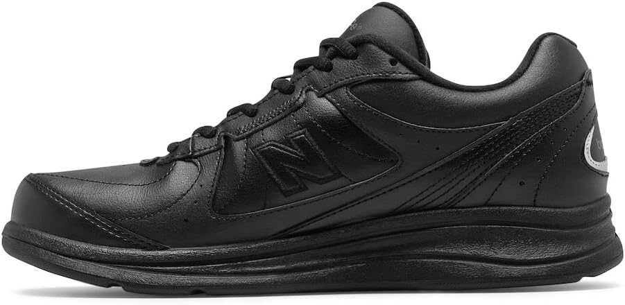 New Balance Men’s 577 V1 Leather Walking Shoes with Shock Absorption