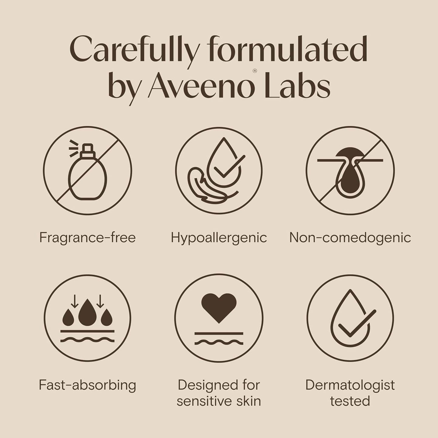 Aveeno Calm + Restore Triple Oat Hydrating Face Serum – Lightweight, Fragrance-Free Serum for Sensitive Skin, 1 fl oz