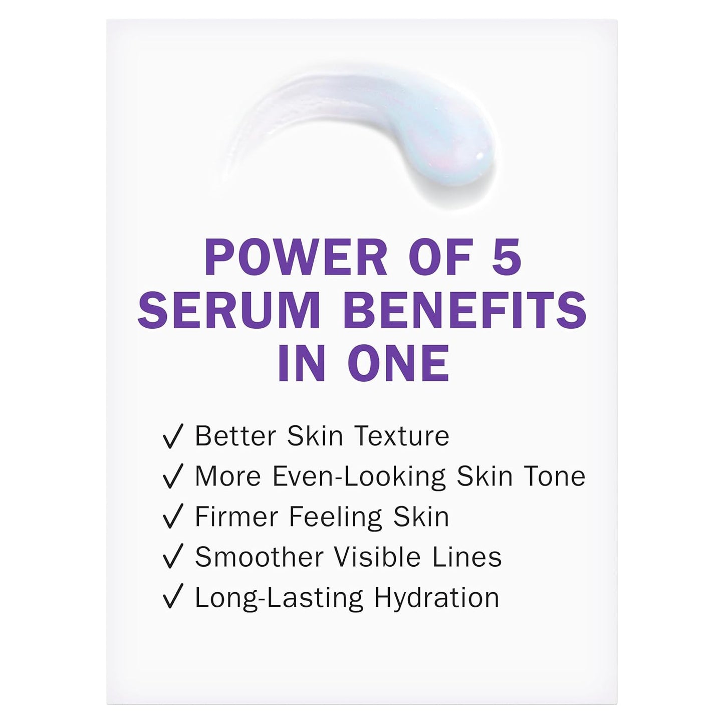 Olay Super Serum 5-in-1 Face Serum | Niacinamide, Vitamin C & E, Collagen Peptide & AHA | Brightening, Firming & Hydrating Anti-Aging Serum (1.0 oz)