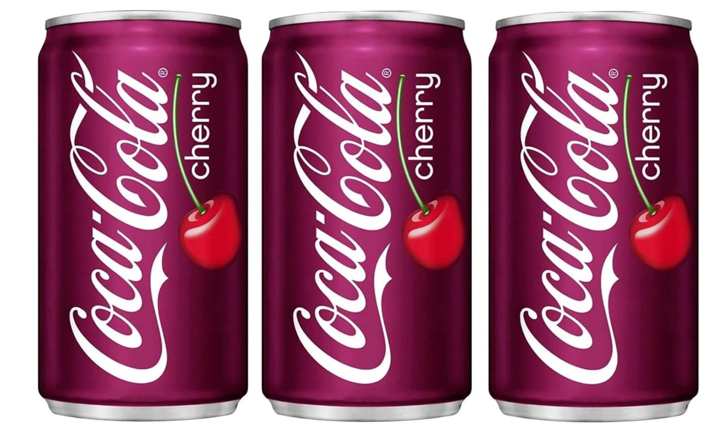 Coca-Cola Cherry Flavored Coke 330ml × 3 – Classic Cola with Cherry Twist (Imported)