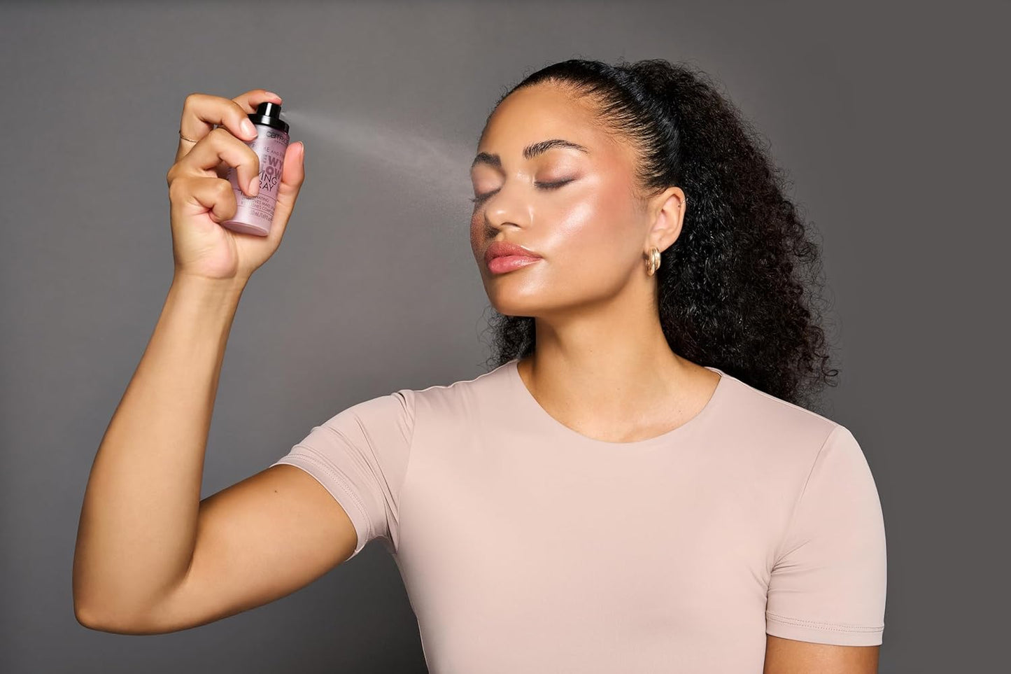 Catrice Prime & Fine Illuminating Dewy Glow Spray – Vegan, Cruelty-Free Fixing Mist, Paraben-Free – 3oz