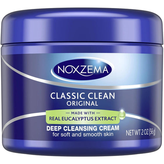 Noxzema Classic Clean Original Deep Cleansing Cream with Eucalyptus, 2oz