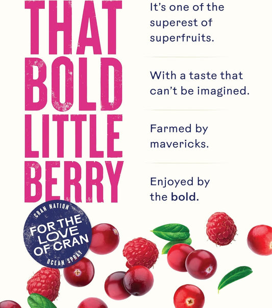 Ocean Spray Cranberry & Raspberry Juice Drink – Refreshing Blend with Vitamin C & Antioxidants (1L, Imported USA)