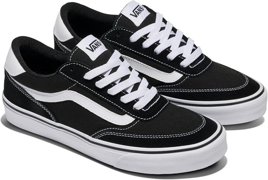 Vans Men’s Brooklyn LS Sneakers | Suede Low-Top Streetwear Shoes