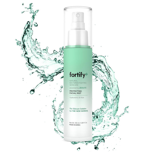 Fortify 9-in-1 Korean Facial Mist Spray – Hydrating & Soothing Face Spray with Hyaluronic Acid & Aloe Vera, Alcohol-Free, Dermatologist Tested (130ml/4.39oz)