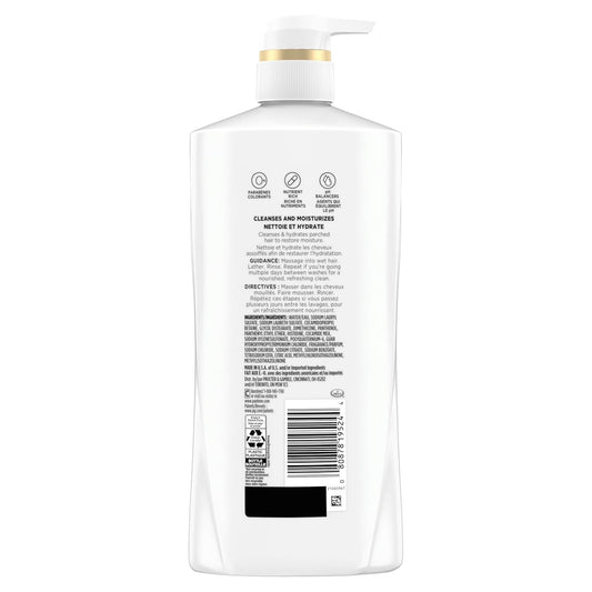 Pantene Daily Moisture Renewal 2-in-1 Shampoo & Conditioner Set | Pro-V Hydration, 72-Hour Softness for Dry & Color-Treated Hair (27.7 Oz, 2-Pack + Rescue Shot)