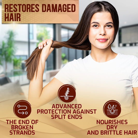 Argan Oil Shampoo & Conditioner Set | Sulfate-Free Moroccan Care with Keratin | Moisturizes, Strengthens & Reduces Frizz | For Curly, Straight & Damaged Hair