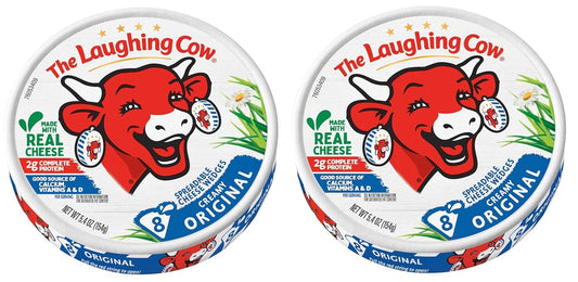 The Laughing Cow Original Cheese Spread – 16 Creamy Triangles, 240g (Imported from UAE)