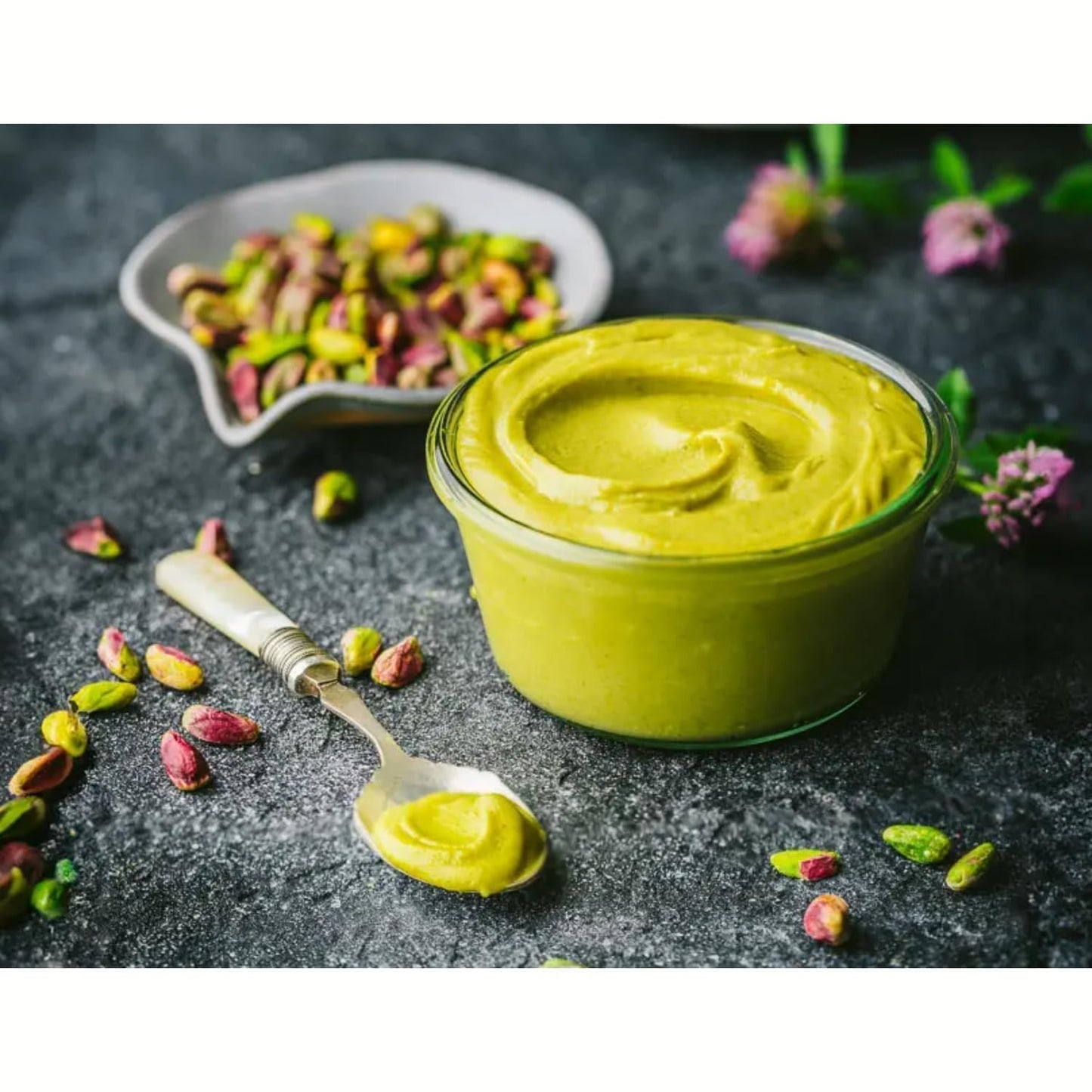 Moments Kunafa Pistachio Spread | Creamy Pistachio & Sweet Kunafa Fusion | 200g Jar (Imported, Vegetarian, No Trans Fat)