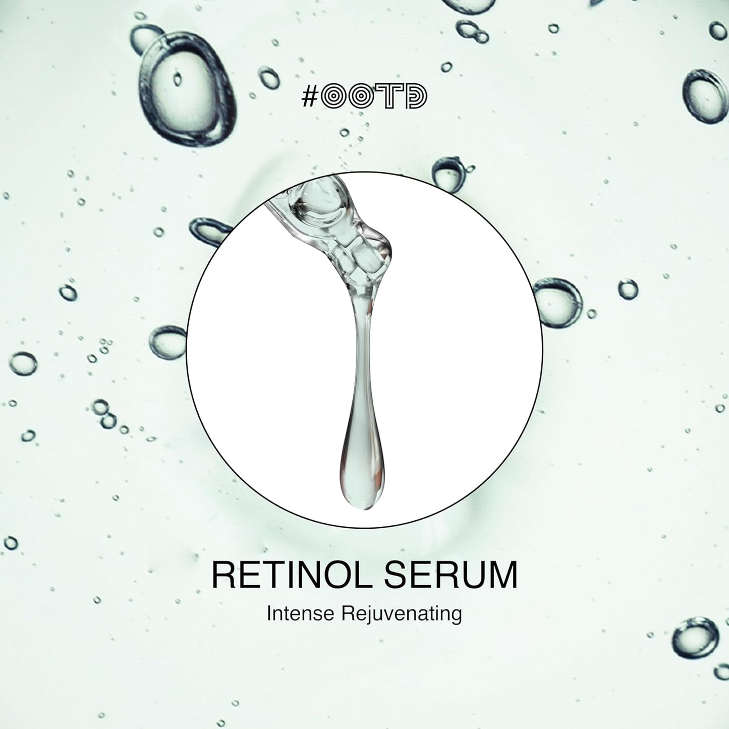 OOTD Retinol Serum Vegan Sheet Mask – Anti-Aging Korean Face Masks with Ceramide & Hyaluronic Acid | Hydrating Bamboo Lyocell Facial Masks (10 Count)