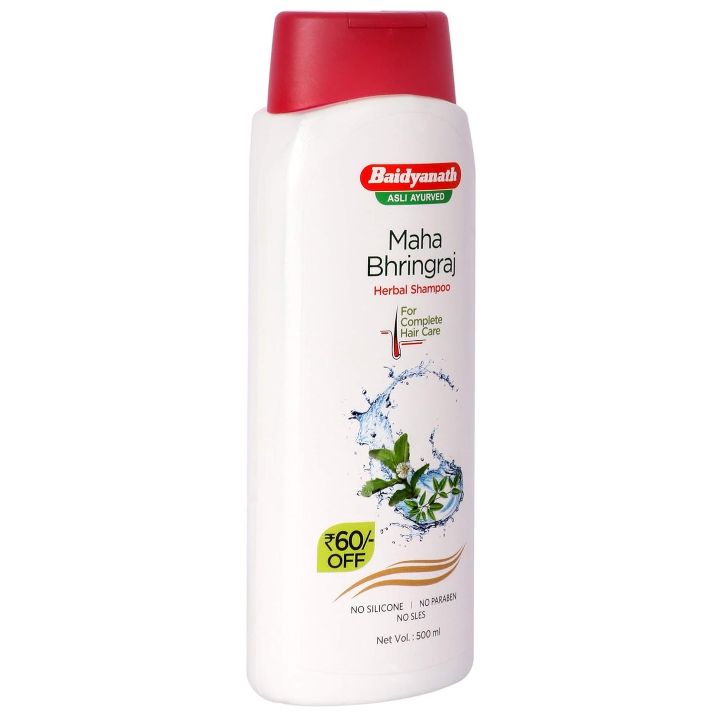 Baidyanath Mahabhringraj Shampoo 500ml | Ayurvedic Remedy for Dandruff & Healthy Hair