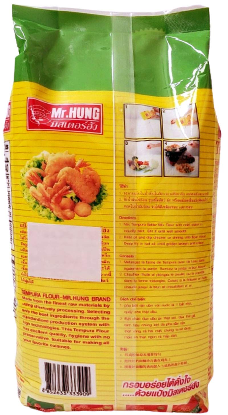 Mr. Hung Tempura Batter Mix – Authentic Japanese Flour Blend, 1kg