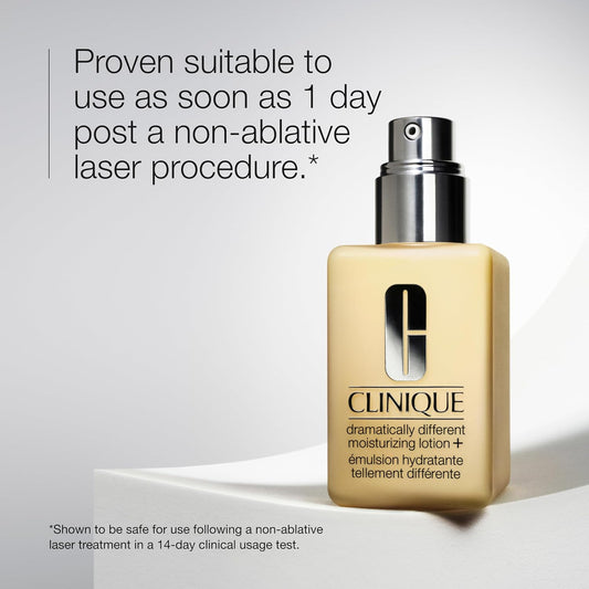Clinique Dramatically Different Moisturizing Lotion+ SPF 35 | Hydrating Face Lotion with Glycerin | Strengthens & Protects Dry to Combination Skin (125ml)