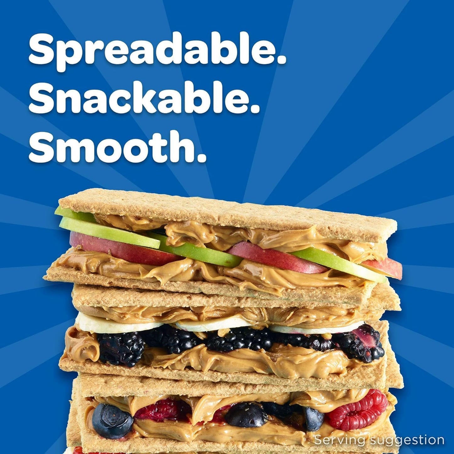 Skippy’s Extra Crunchy Peanut Butter – Protein-Rich, Crunchy & Delicious, 462g (USA)