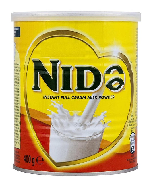 NIDOS Instant Full Cream Milk Powder 400g – High Calcium & Protein for Kids & Adults (Imported)