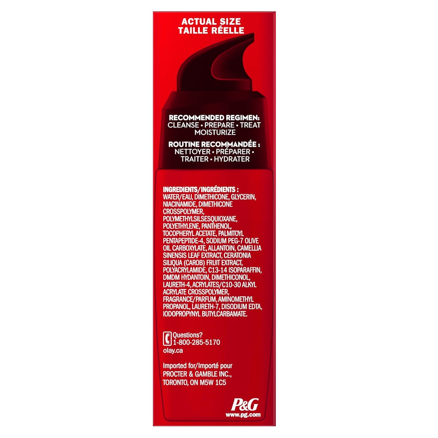 Olay Regenerist Light Gel Face Moisturizer | Fragrance-Free Anti-Aging Serum with Amino Peptide Complex – 1.7 oz