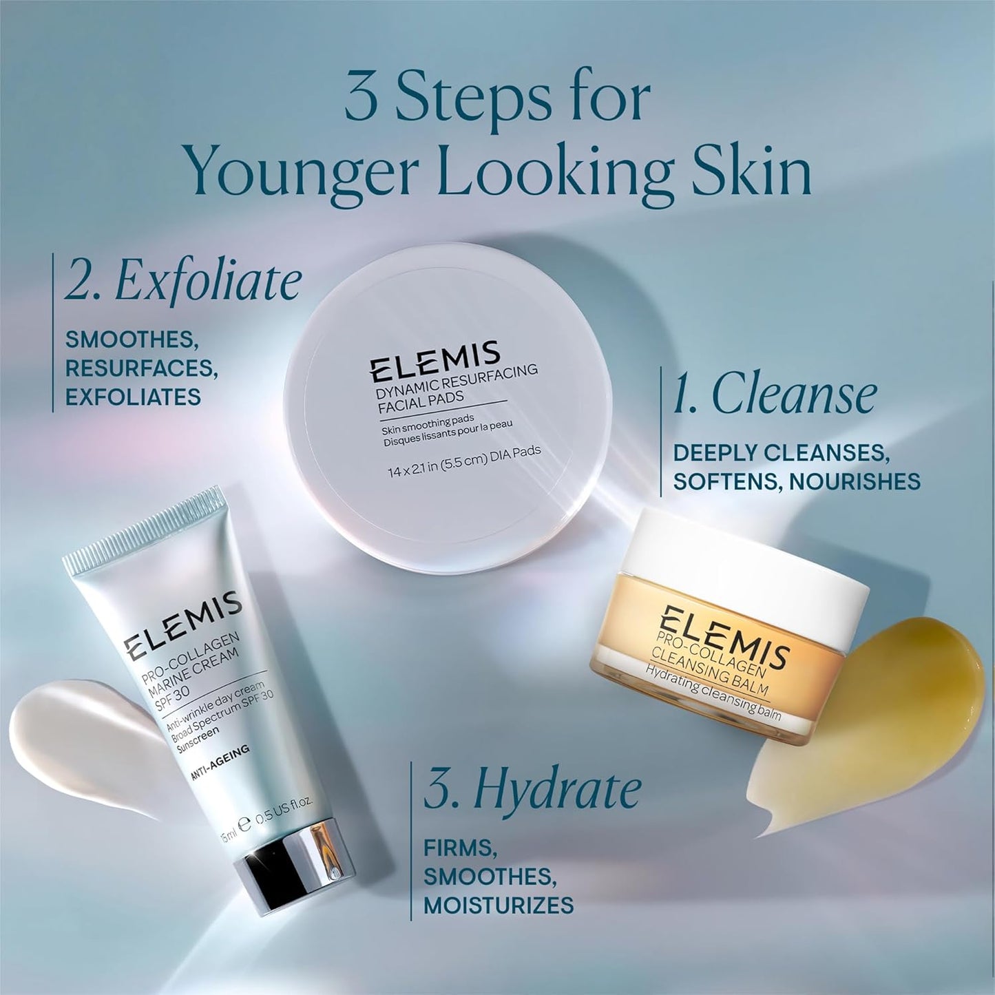 ELEMIS Pro-Collagen Cleansing Balm – Hydrating Makeup Remover & Deep Cleansing Facial Oil Balm, 20g