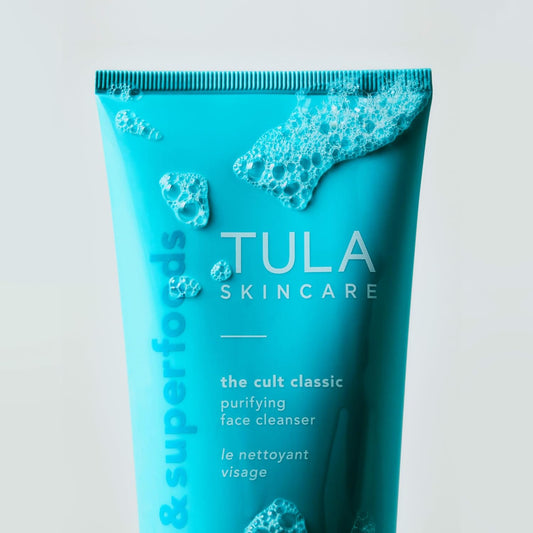 TULA Cult Classic Face Cleanser – Hydrating Gel Cleanser for Clear Skin (6.72 oz)