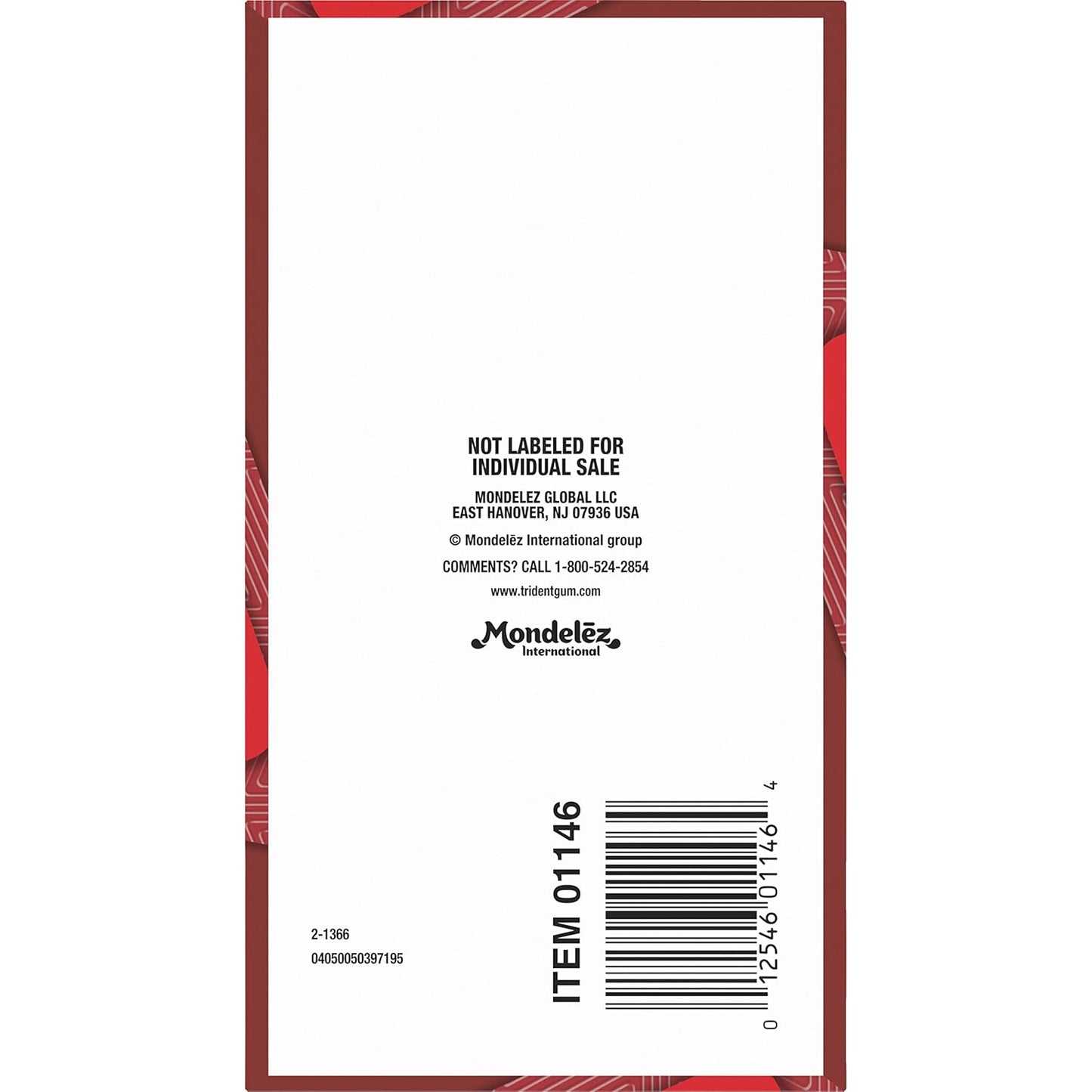 Trident Cinnamon Sugar-Free Gum 12 Pack (14 Sticks x 26g) – Long-Lasting Flavor, Fights Plaque & Freshens Breath – Vegetarian & Low Calorie (Imported)