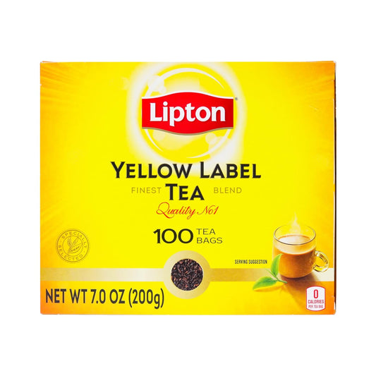 Lipton Yellow Label Tea Bags – International Black Tea Blend, 100 Count Imported