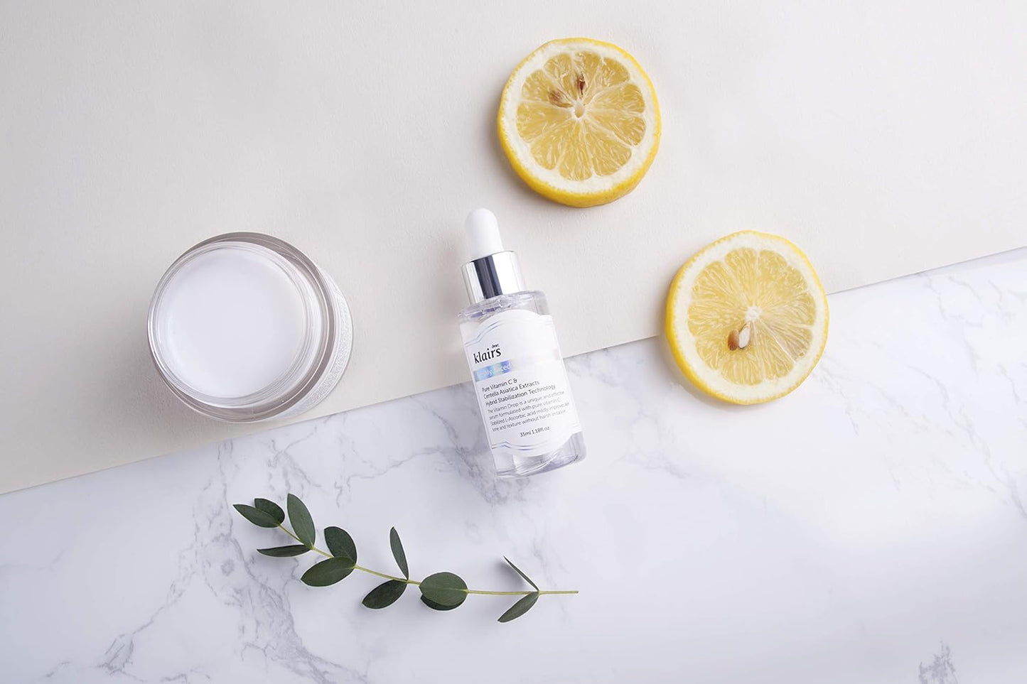 Freshly Juiced Vitamin C Serum by DearKlairs | Brightening, Dark Spot & Acne Scar Corrector | Korean Skincare for Radiant, Even-Toned Skin (35ml)
