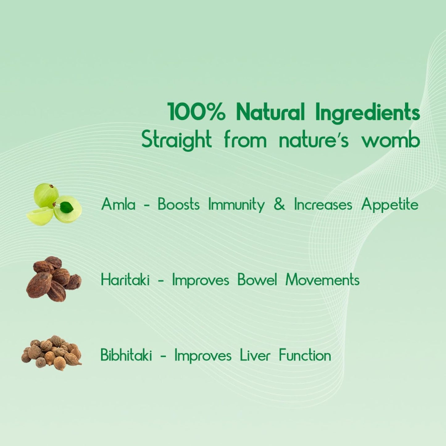 Dabur Triphala Churna Ayurvedic Remedy For Gastro Intestinal Health - 500g