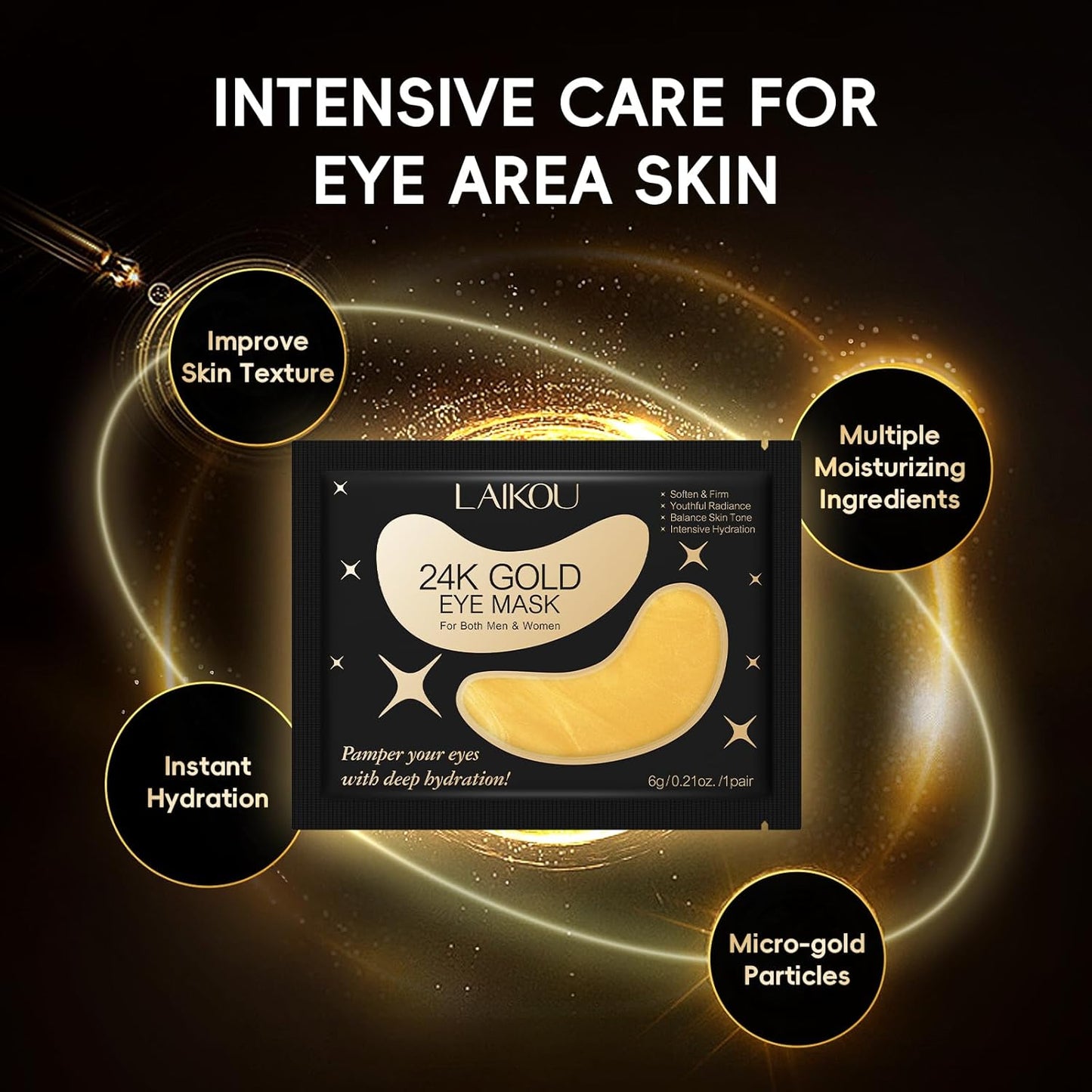 LAIKOU Korean Snail Skin Care Gift Set – Complete Face Routine with Serum, Toner, Eye Cream, Masks & Cleansing Gel – Hydrating & Nourishing Kit for Women & Teens