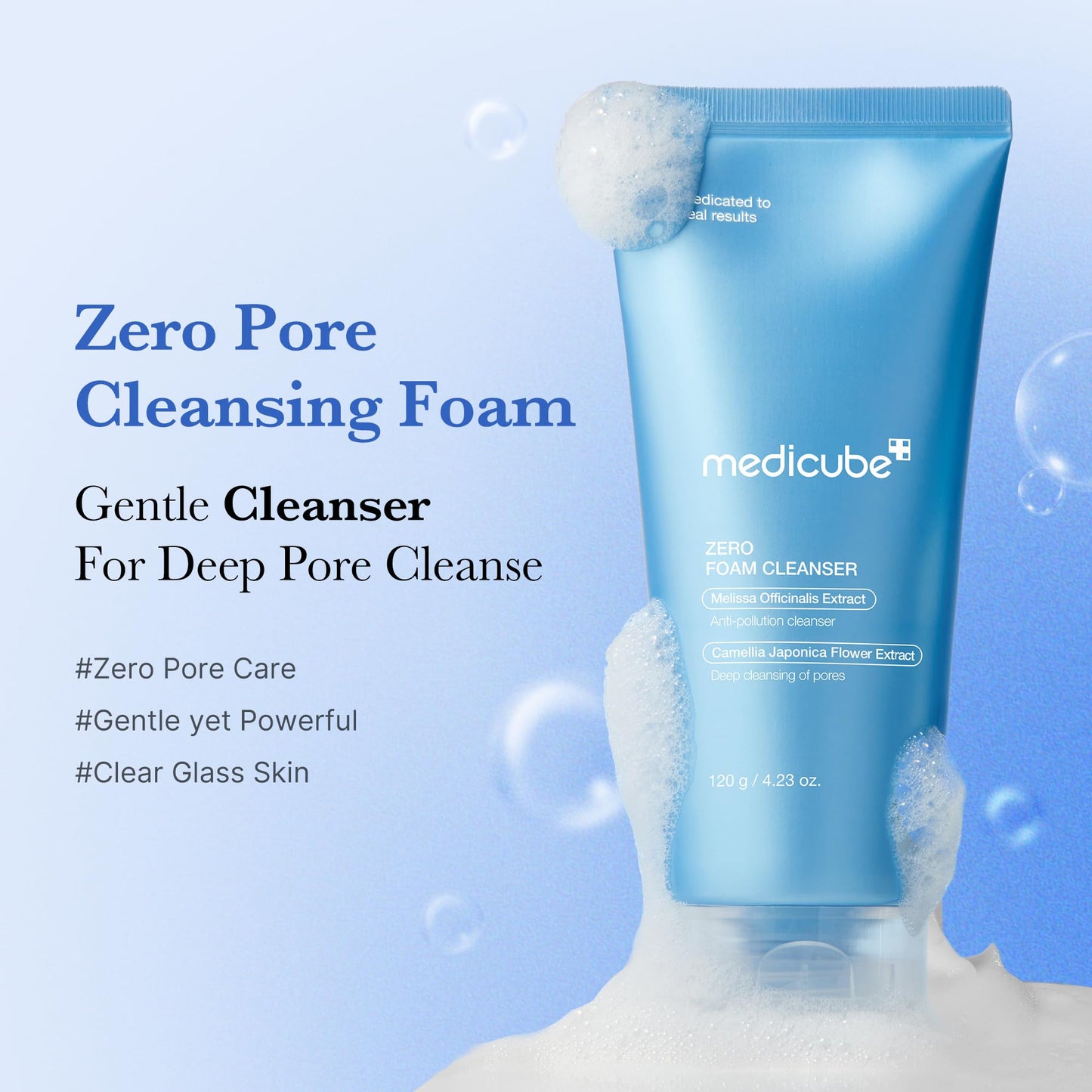Medicube PDRN Marshmallow Whip Cleanser – Korean Hydrating Foam Face Wash with Niacinamide & Hyaluronic Acid for Pore Care, Uneven Skin Tone & Radiant Glow (143g)