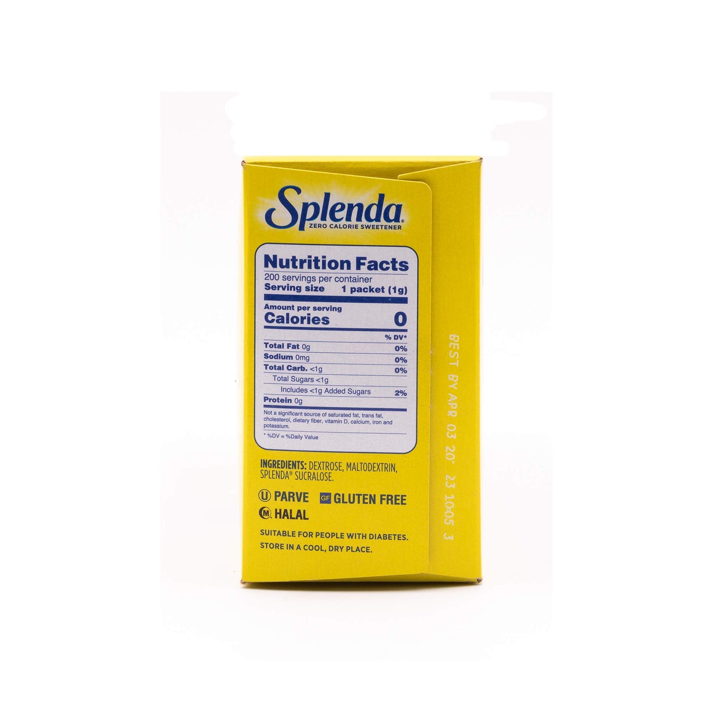 SPLENDA Chefs Need Splenda No Calorie Sweetener 100 Pkt/Sachet, 100g