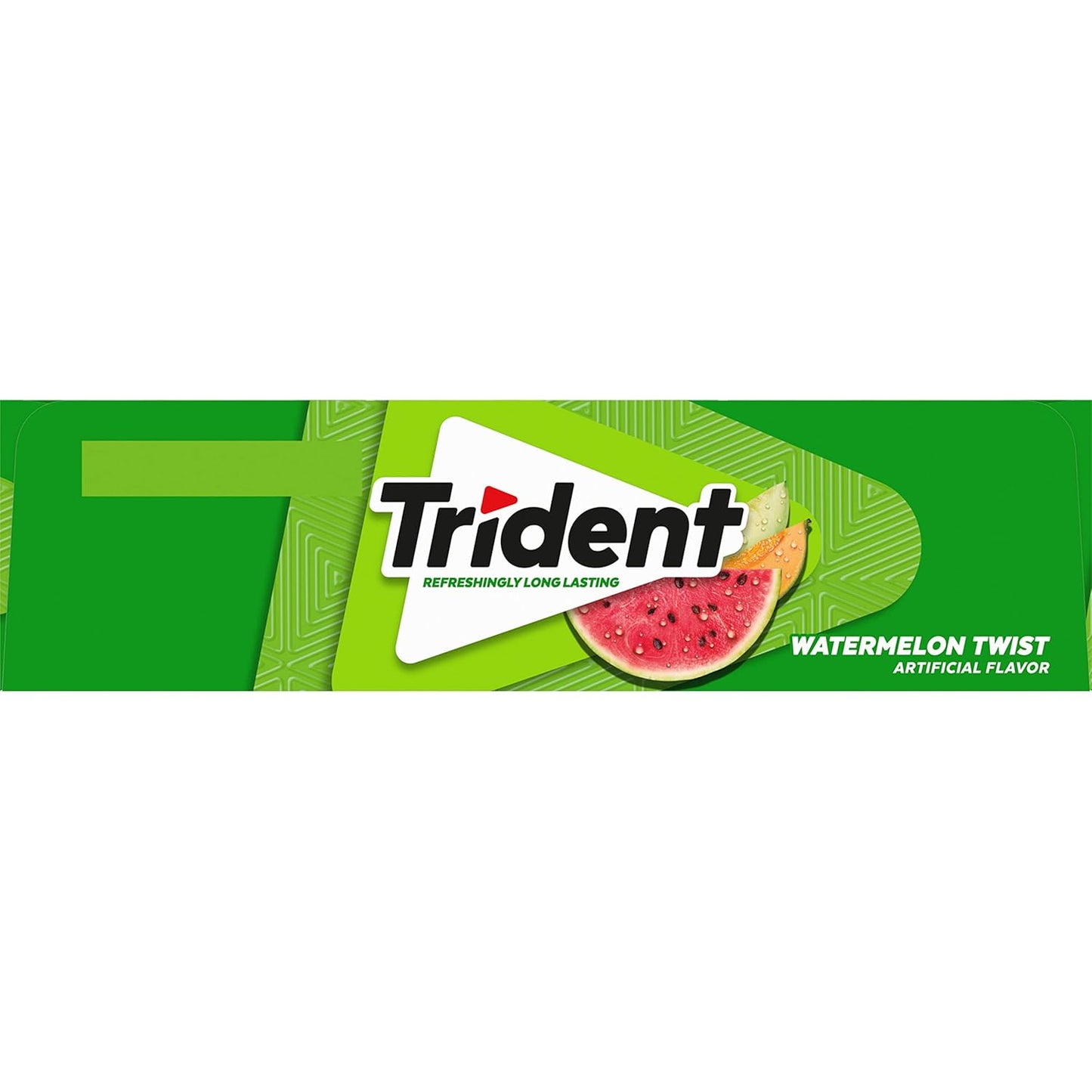 Trident Watermelon Twist Sugar-Free Gum | Long-Lasting Freshness | 14 Ct x 12 Packs (Imported, Vegetarian)