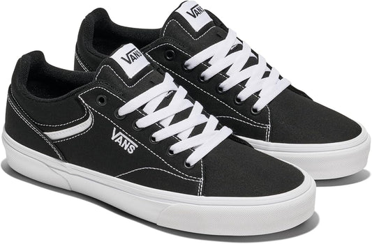 Vans Men’s Seldan Sneakers – Retro Court Style with Everyday Comfort