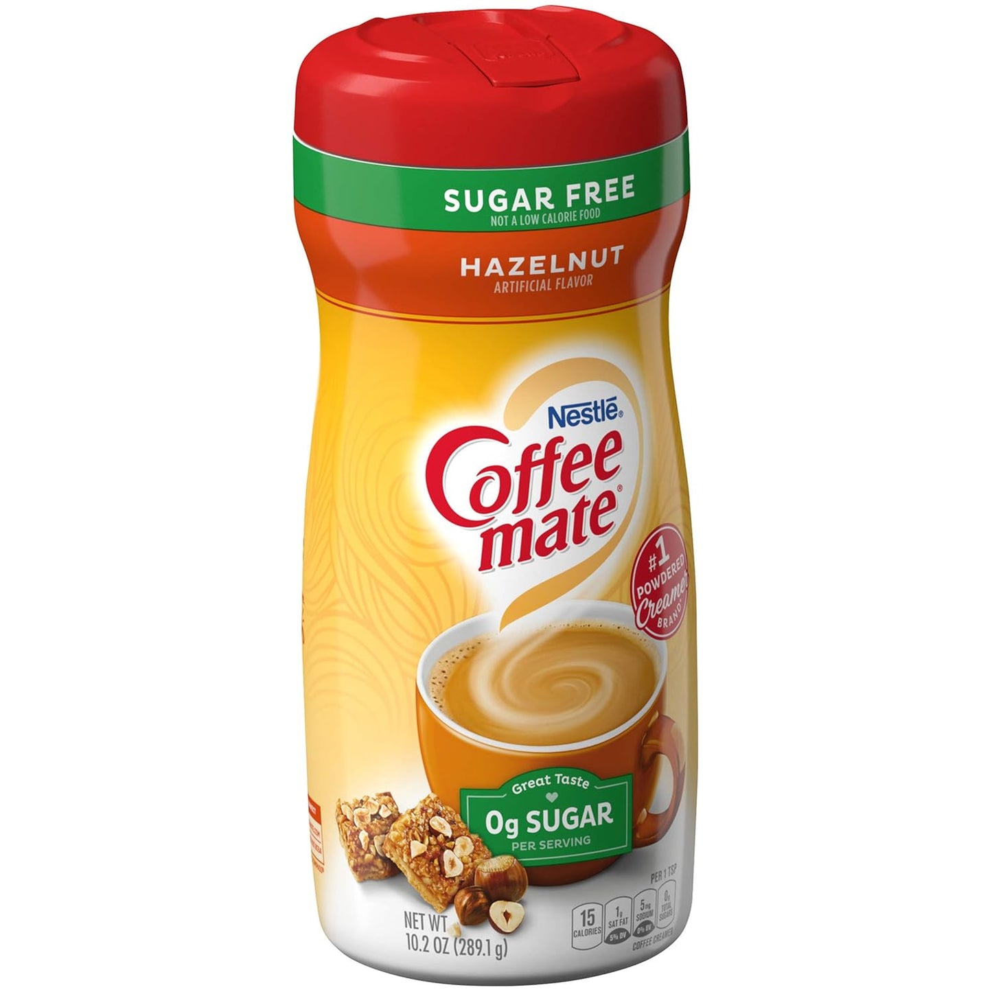 Nestle Coffee-mate Sugar free Hazelnut, 289g