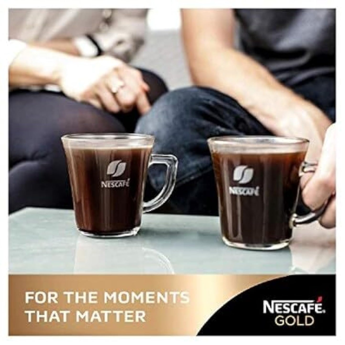 Nestle Nescafe Gold Blend Decaff Ground Coffee Glass Bottle Rich Aroma & Smooth Taste, 3.35 Oz ? 95 G