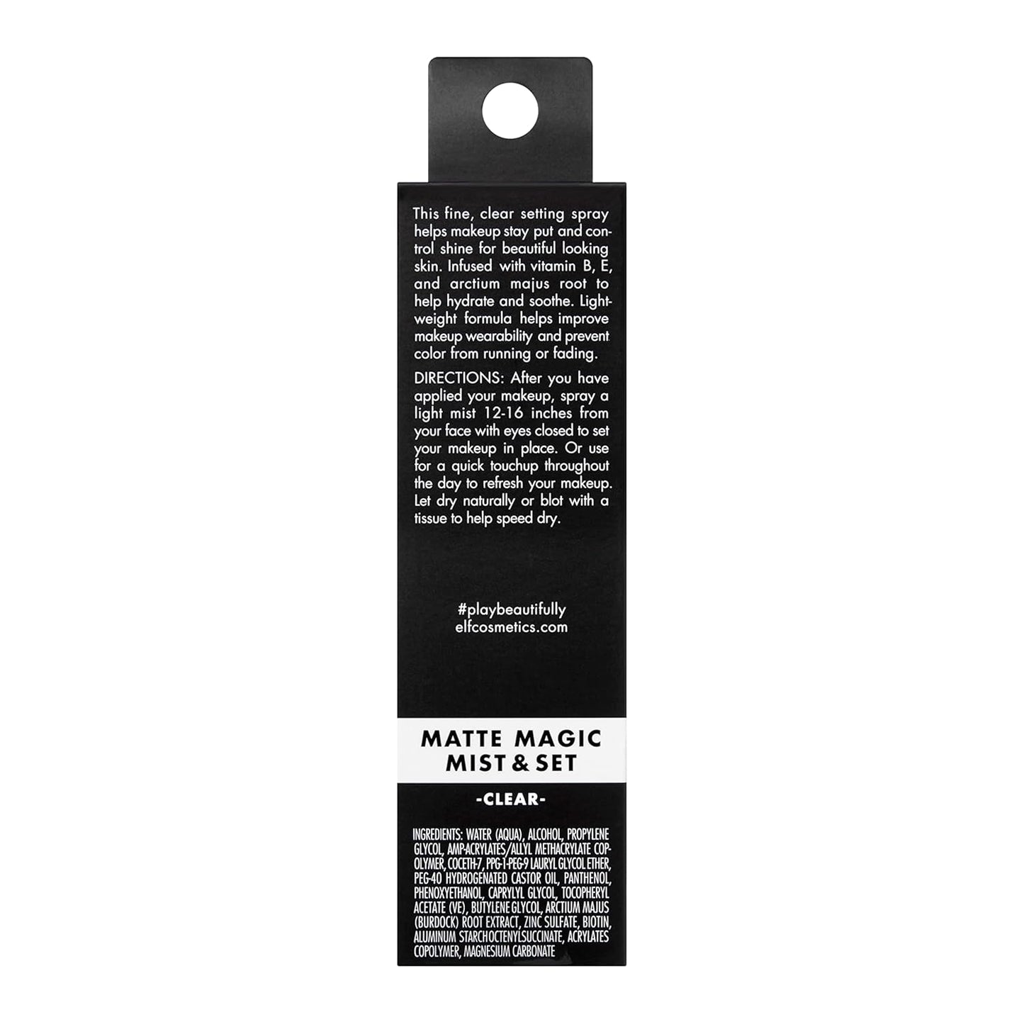 e.l.f. Matte Magic Mist & Set – Long-Lasting Makeup Setting Spray, 2.0 fl oz