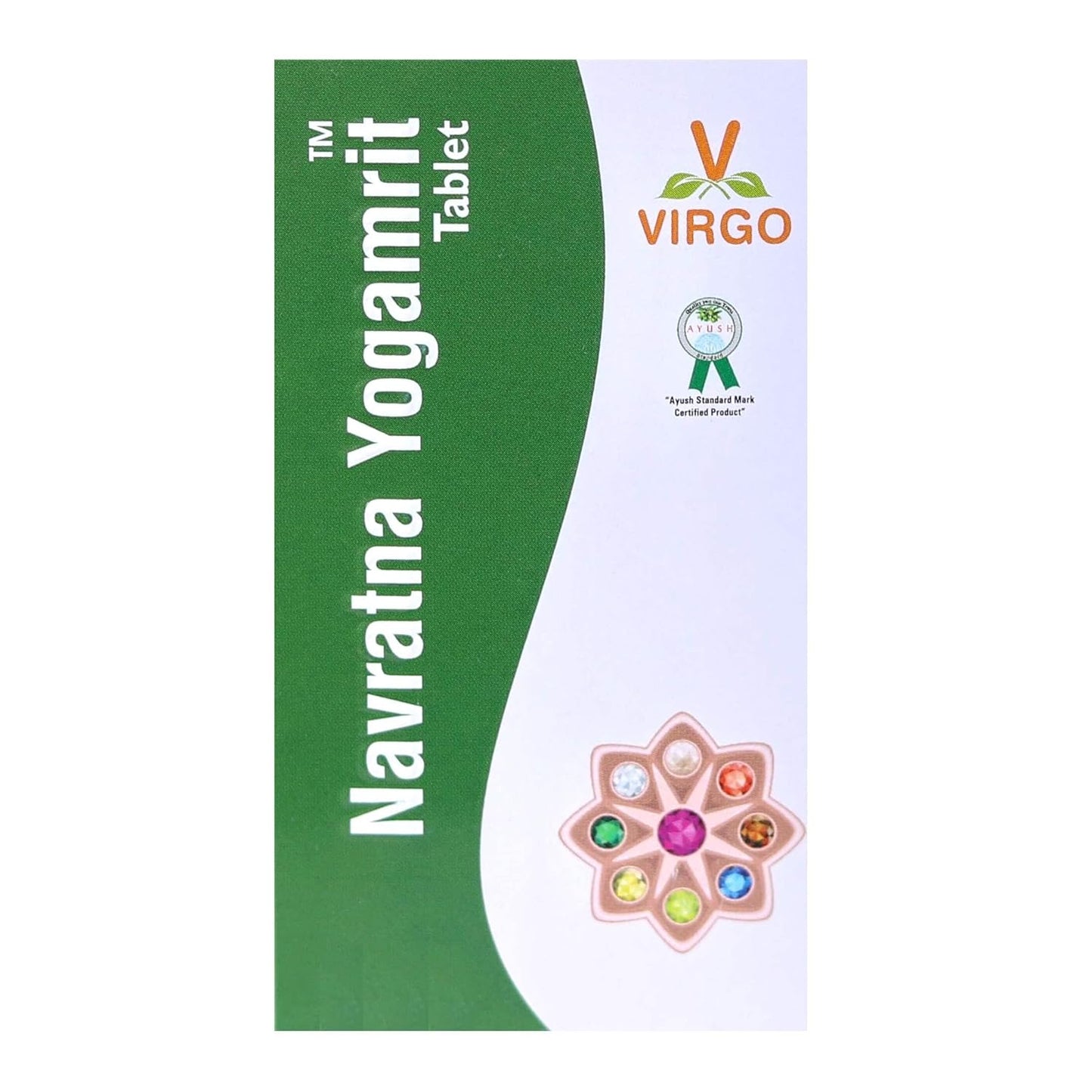 Virgo Navratna Yogamrit Ayurvedic Tablets – Boost Vitality, Immunity & Longevity (30 Tablets | Unjha Ayurvedic Pharmacy)