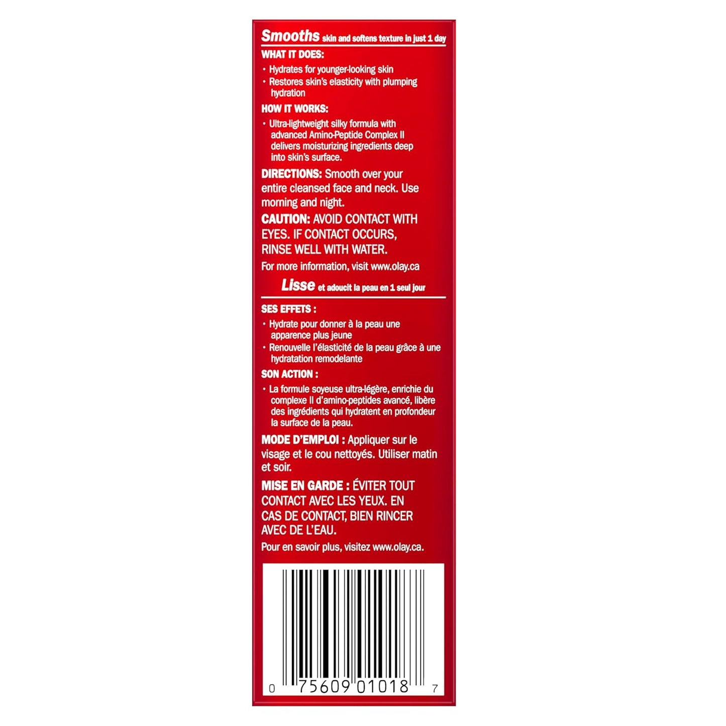 Olay Regenerist Light Gel Face Moisturizer | Fragrance-Free Anti-Aging Serum with Amino Peptide Complex – 1.7 oz
