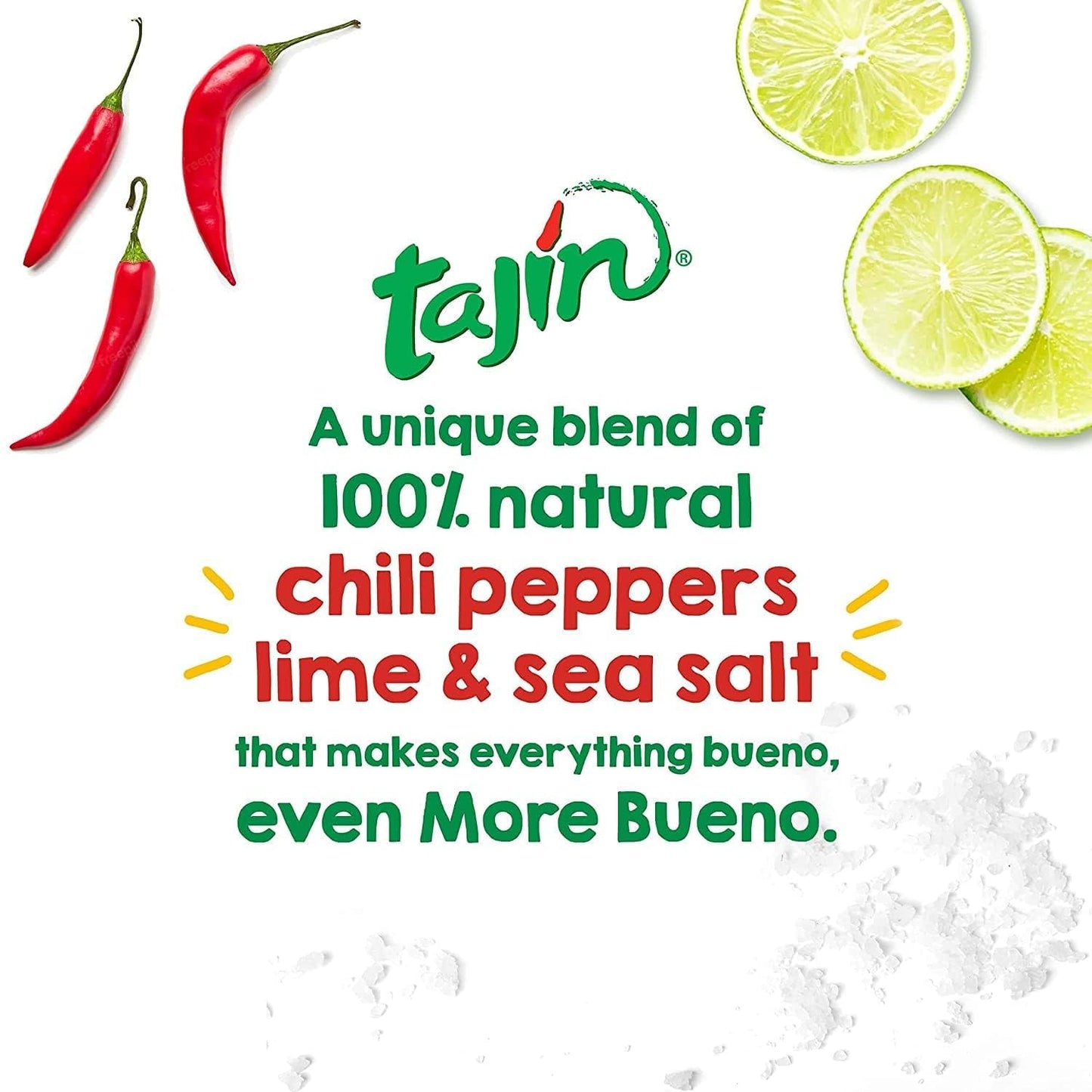 Tajín Clásico Chile Lime Seasoning – Authentic Mexican Chili & Lime Spice 142g Bottle