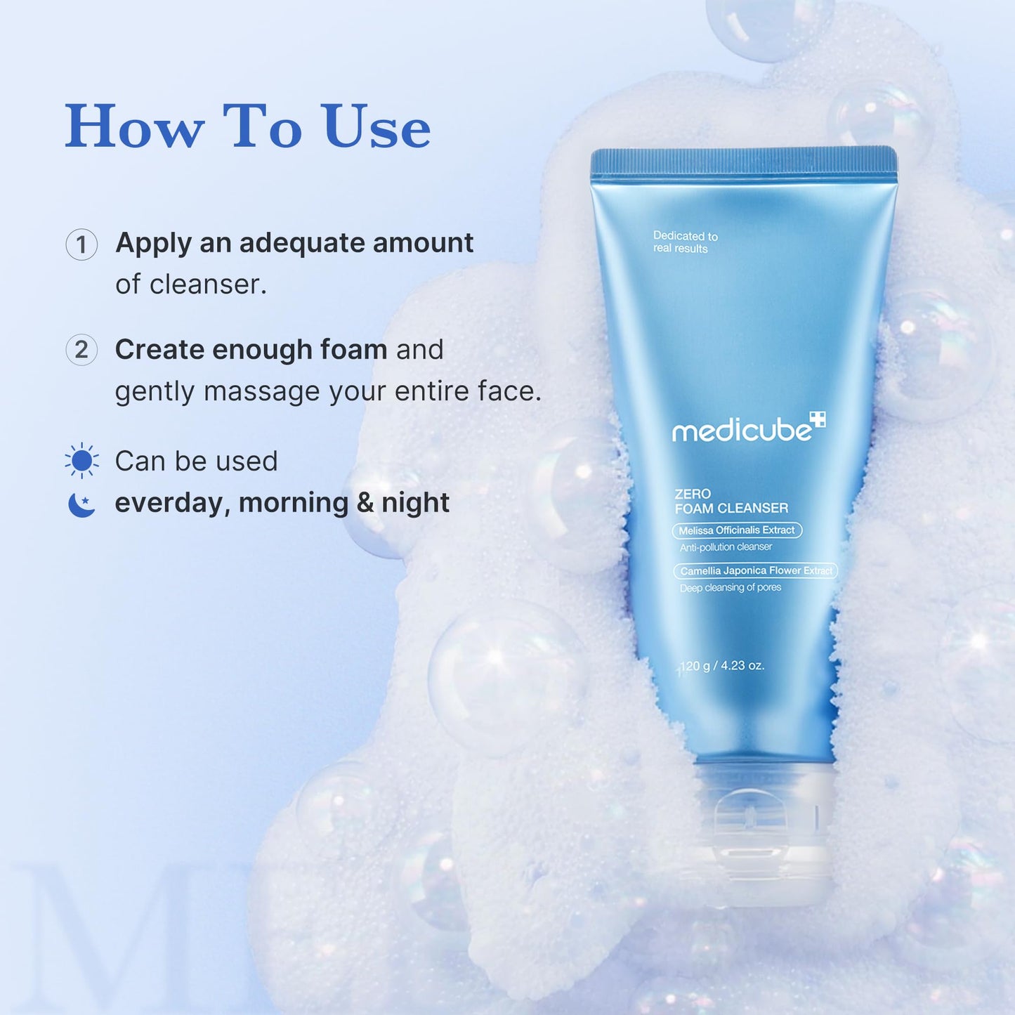 Medicube PDRN Marshmallow Whip Cleanser – Korean Hydrating Foam Face Wash with Niacinamide & Hyaluronic Acid for Pore Care, Uneven Skin Tone & Radiant Glow (143g)