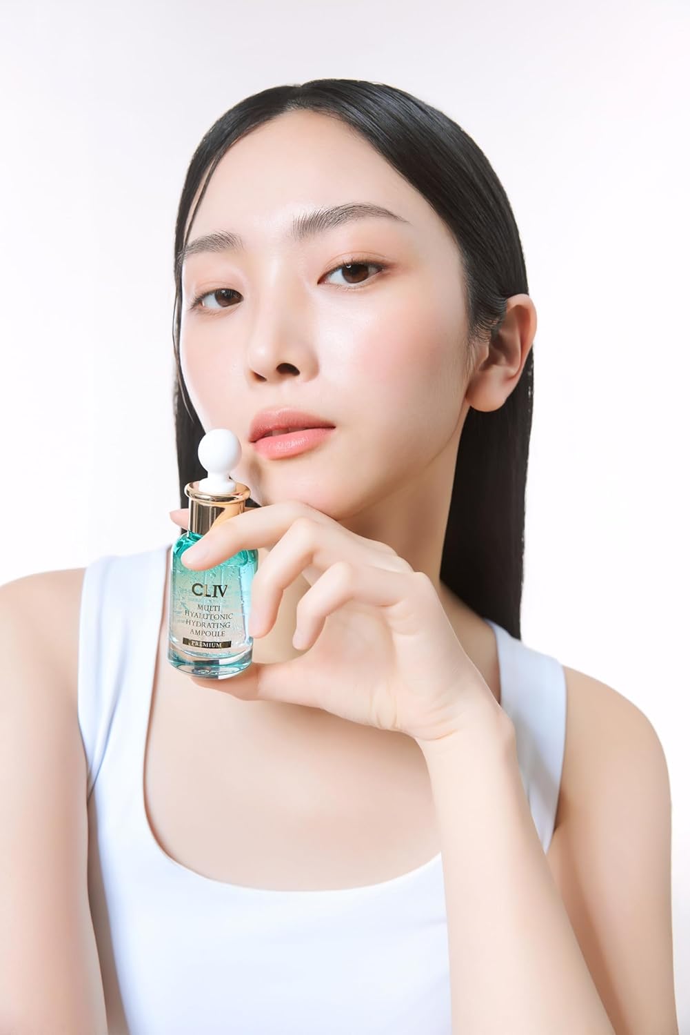 CLIV Multi Hyaluronic Hydrating Ampoule Serum – 85% Hyaluronic Acid with 8-Layer Hydration, Ceramides & Panthenol – Korean Skincare 30ml