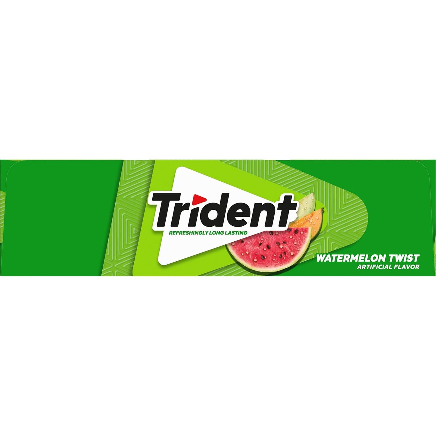 Trident Watermelon Twist Sugar-Free Gum | Long-Lasting Freshness | 14 Ct x 12 Packs (Imported, Vegetarian)
