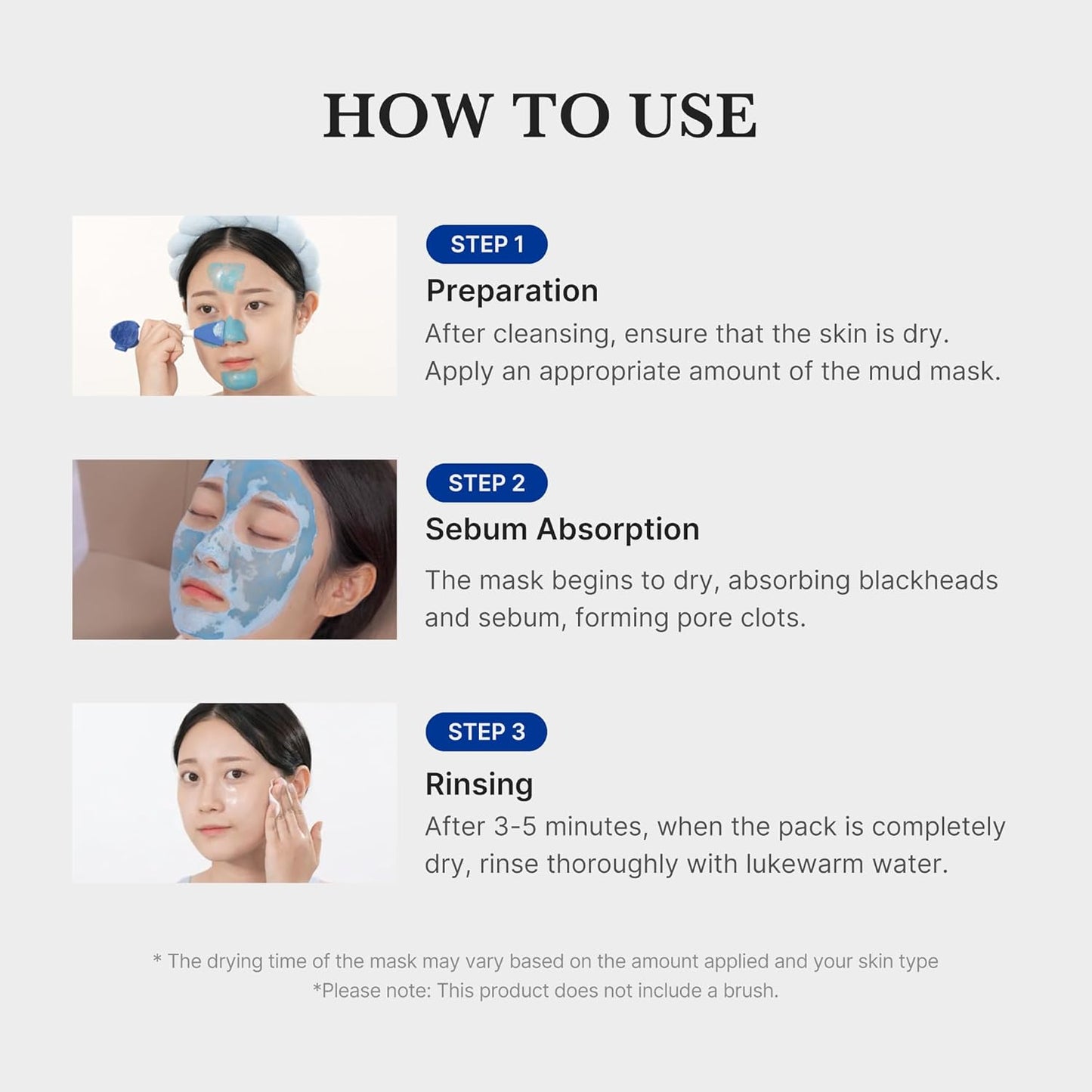 Medicube Zero Pore Blackhead Mud Mask | Quick 3-Min Detox with AHA, BHA, PHA | Pore Tightening, Cooling Korean Clay Mask (3.52 oz)