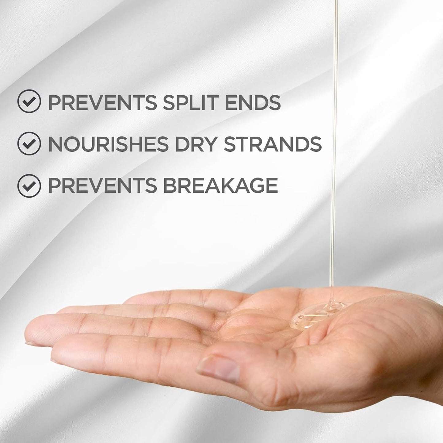 BioSilk Silk Therapy Original – Leave-In Hair Treatment for Shine & Split End Repair (5.64 oz)
