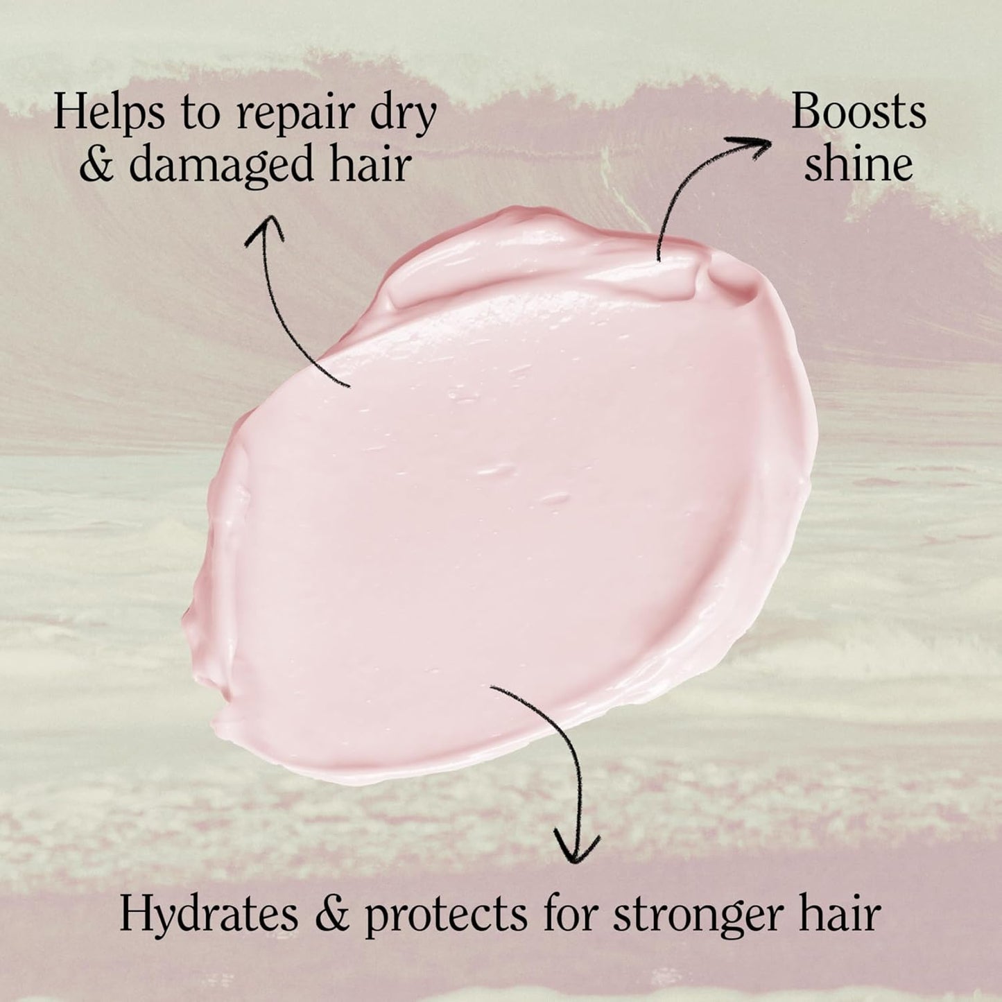 California Naturals Deep Repair Hair Mask – Vegan, Paraben & Sulfate-Free Conditioner with Shea Butter & Argan Oil – Hydrating Treatment for All Hair Types – 12 fl oz