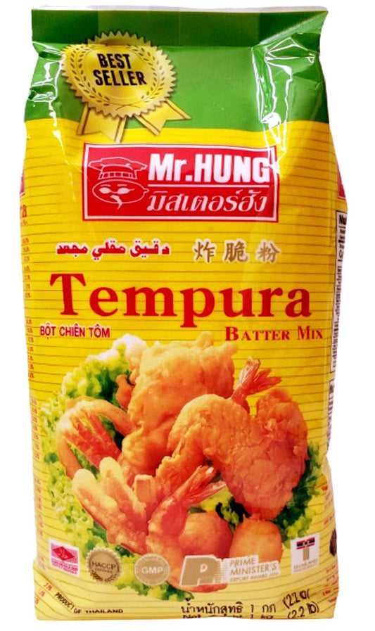 Mr. Hung Tempura Batter Mix – Authentic Japanese Flour Blend, 1kg