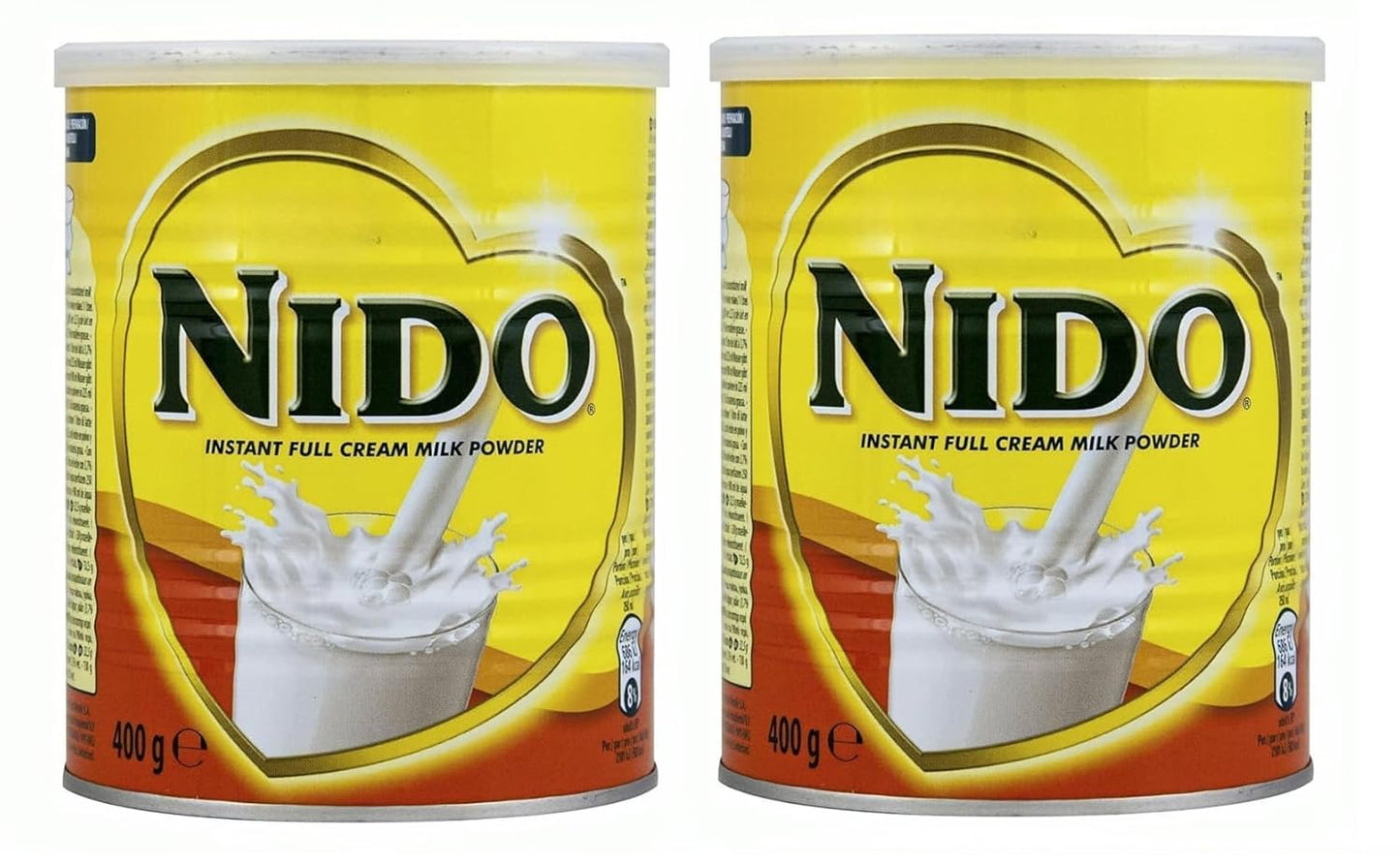 Nidos Instant Full Cream Milk Powder 400g × 2 – Creamy & Nutritious (Imported)