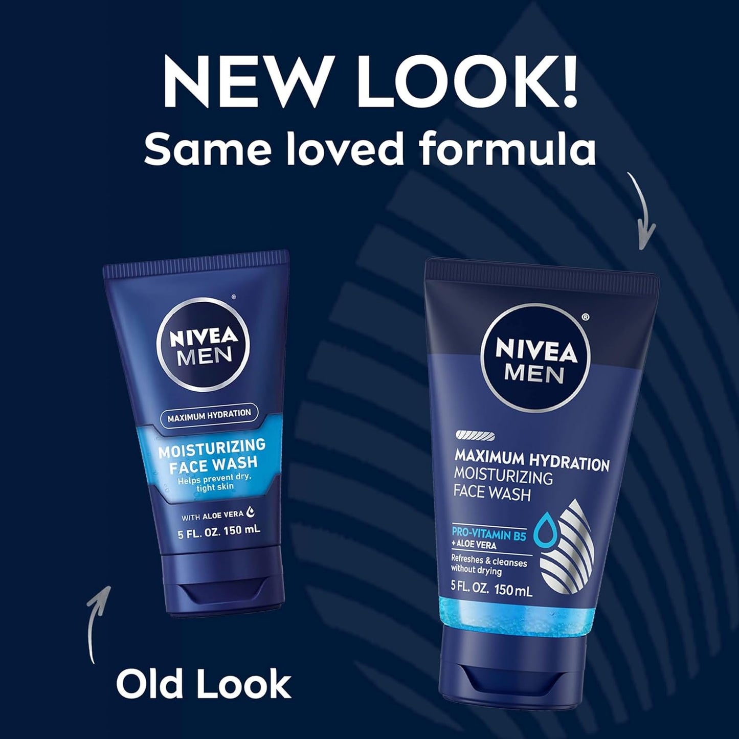 NIVEA MEN Maximum Hydration Face Wash with Aloe Vera – 5 Fl Oz | Deep Cleansing & Moisturizing Daily Cleanser