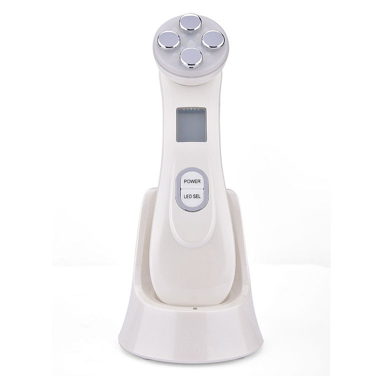 جهاز تجديد شباب الوجه LuxuryGlow EMS RF - أداة لشد البشرة ومكافحة الشيخوخة
