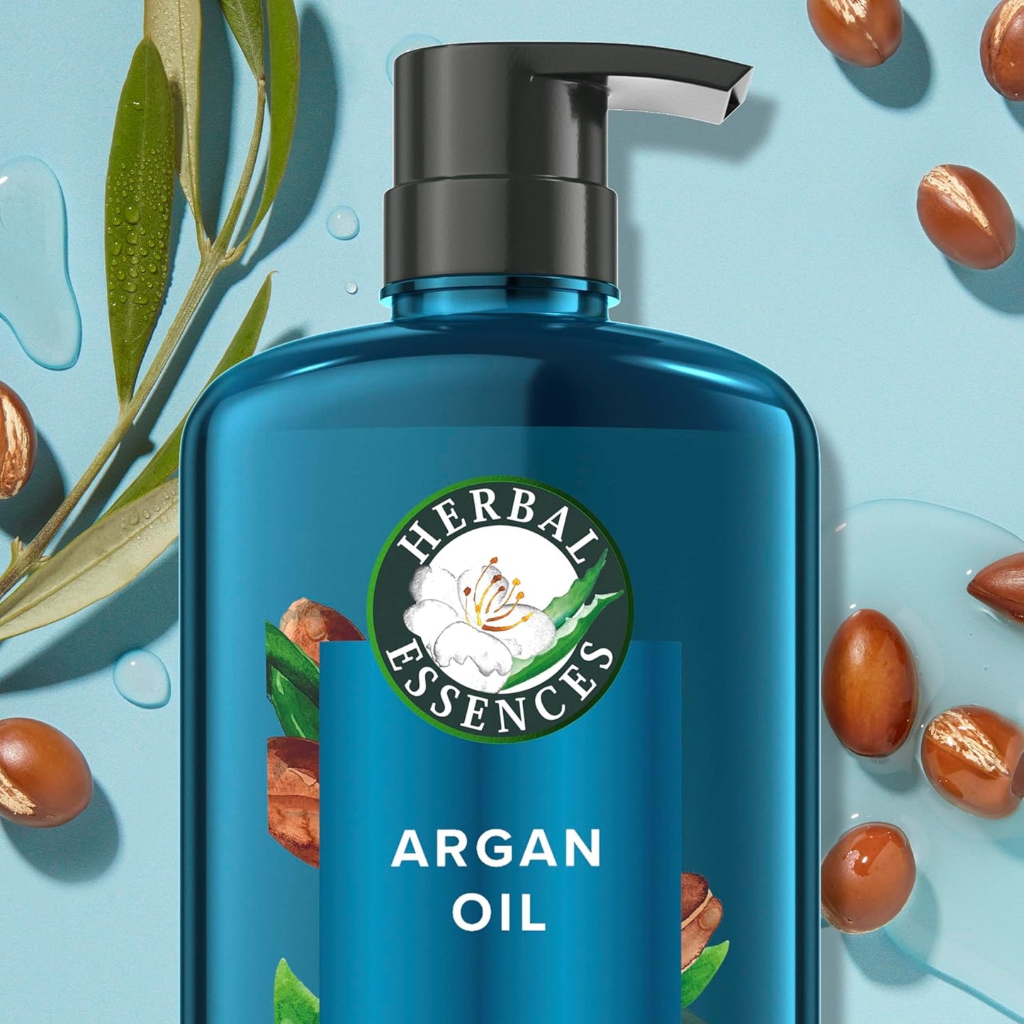 Herbal Essences Argan Oil Repair Shampoo & Conditioner Set | Moisturizing, Color-Safe, Paraben-Free, pH-Balanced | 20.2 fl oz, 2-Pack