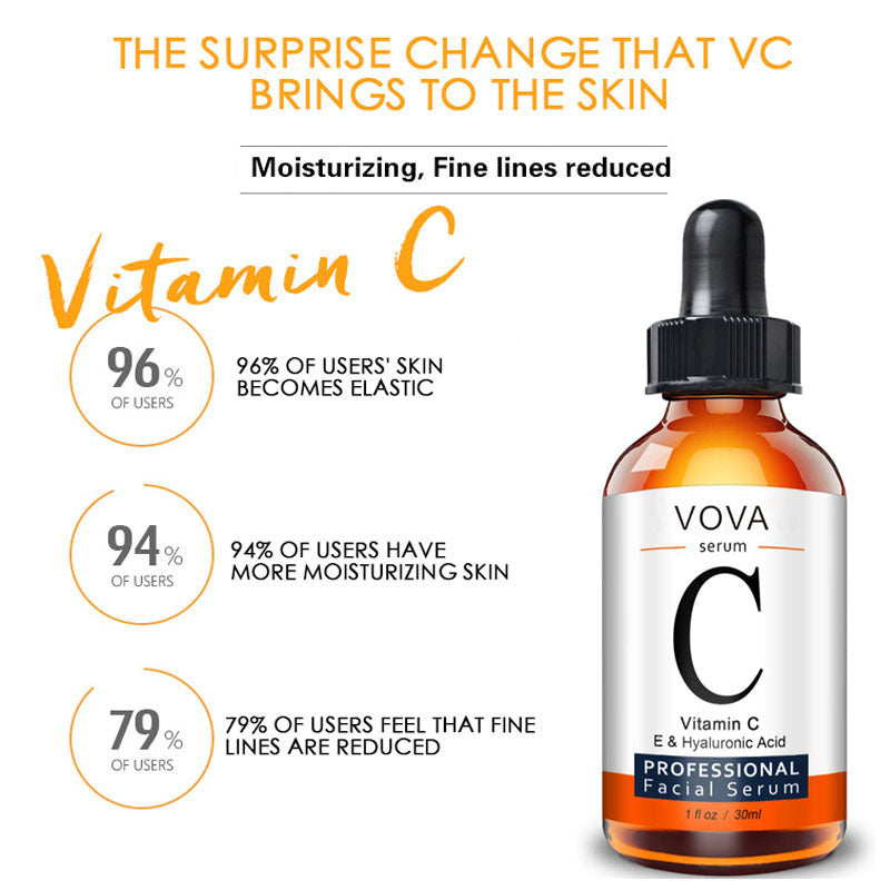 VOVA Vitamin C Facial Serum – Hydrating, Oil-Control & Moisturizing Glow