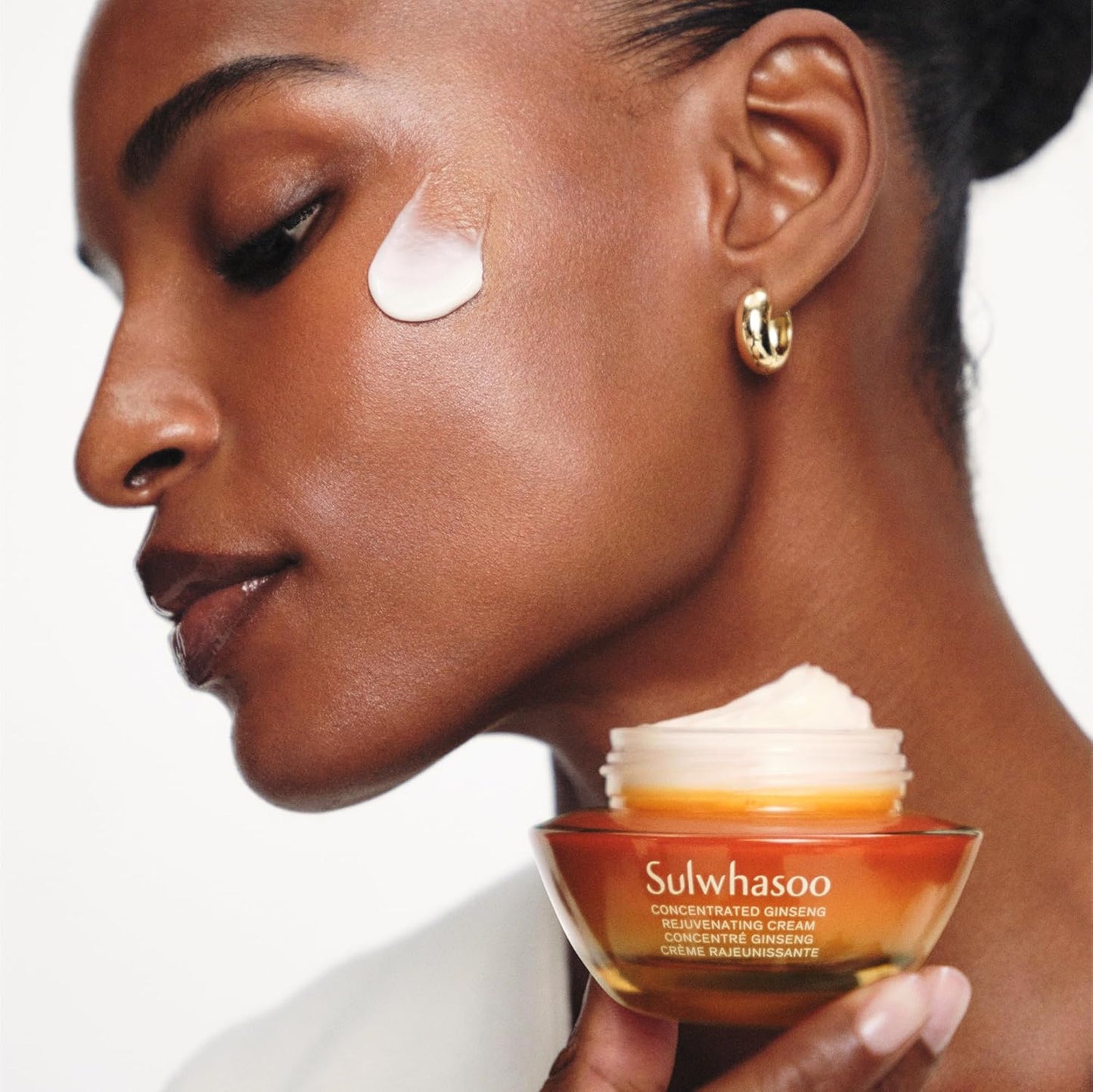 Sulwhasoo Concentrated Ginseng Cream – Korean Anti-Aging Moisturizer with Peptides, Vitamin C & Squalane for Wrinkles & Hydration (60ml)